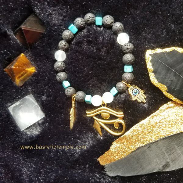 Triple Protection Charm Bracelet
