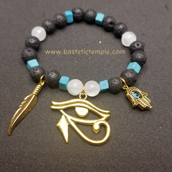 Triple Protection Charm Bracelet