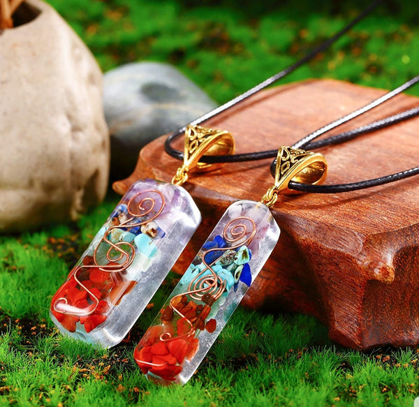 Reiki Healing Orgone Crystal Pendant
