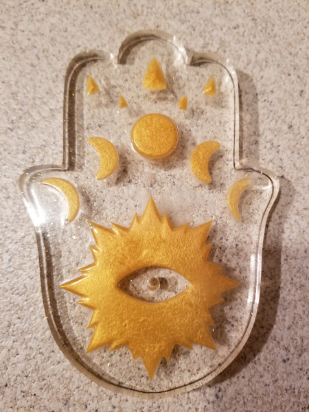 Hamsa Incense Holder