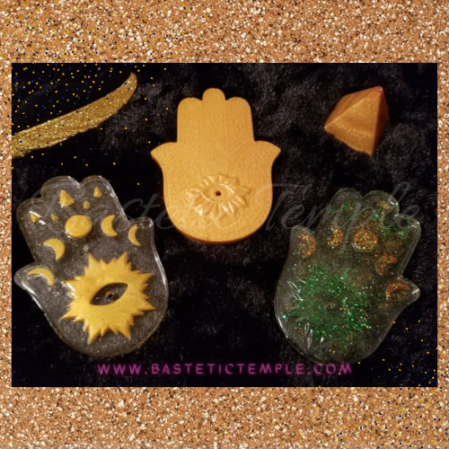 Hamsa Incense Holder