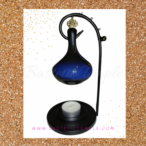 Cobalt Blue Feng Shui Tear Drop Warmer