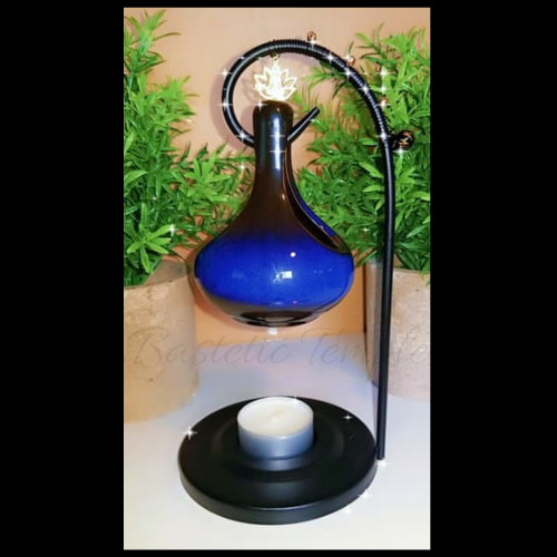 Cobalt Blue Feng Shui Tear Drop Warmer