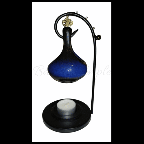 Cobalt Blue Feng Shui Tear Drop Warmer