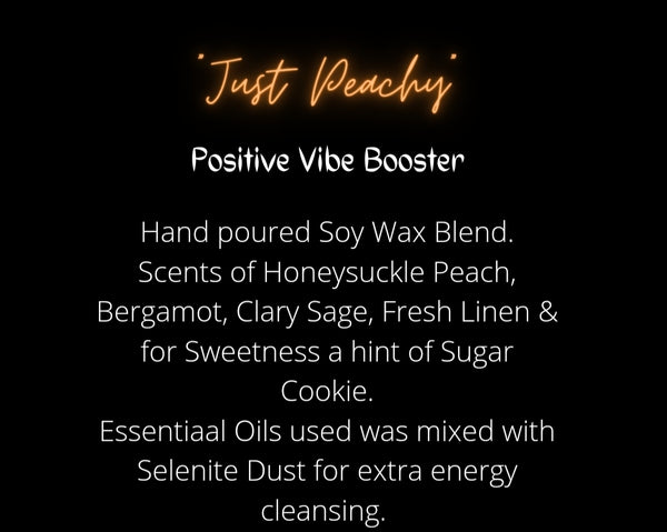 "Just Peachy" Positive Vibe Boost Wax Melts
