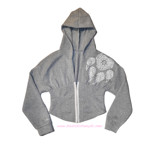 Paw Corset Style Hoodie