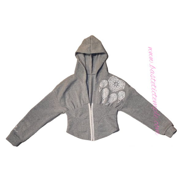 Paw Corset Style Hoodie