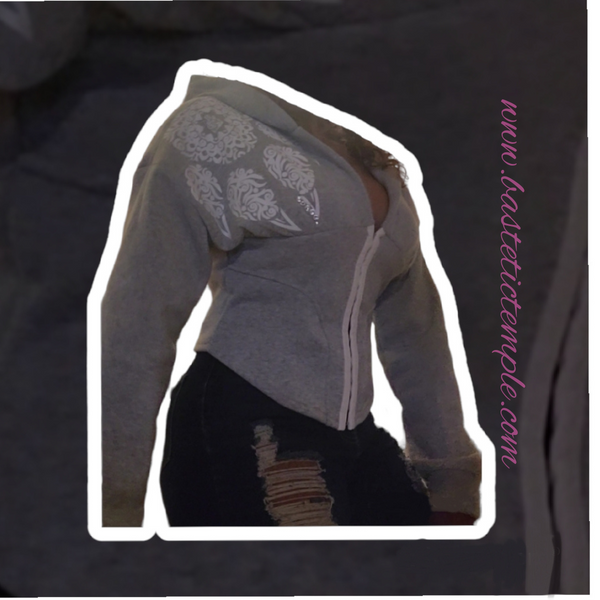 Paw Corset Style Hoodie